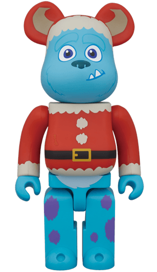 Disney Pixar Christmas Party 2013 Happy Kuji 100% BE@RBRICK
