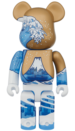 Mt. Fuji: Hokusai "The Great Wave off Kanagawa" 400% BE@RBRICK