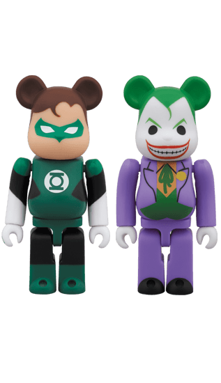 BE@RBRICK figure: Green Lantern / The Joker