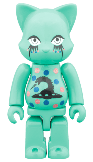 NY@BRICK "Without Love" (Cyber New New + Okitsu Shiranami) 100% BE@RBRICK