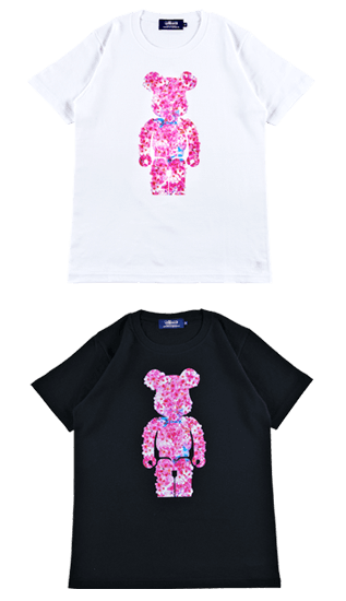 MLE M / mika ninagawa 'SAKURA' BE@RTEE Apparel BE@RBRICK