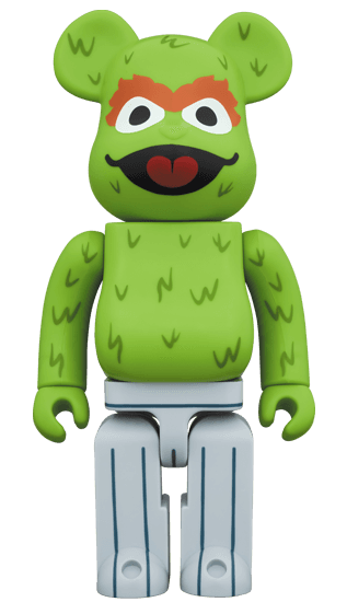 BE@RBRICK figure: Oscar the Grouch