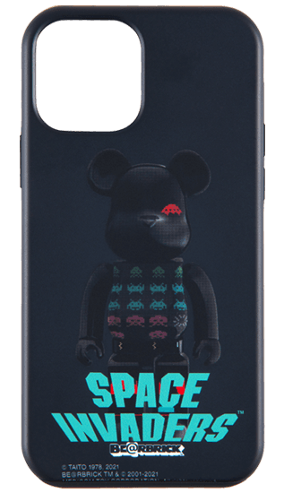 MLE Space Invaders Series iPhone Case for 12 100% BE@RBRICK