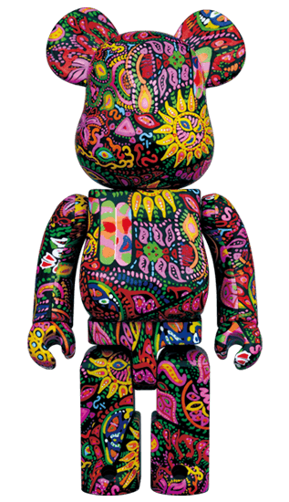 Psychedelic Paisley BE@RBRICK