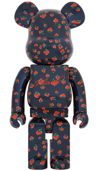"Strawberry Pattern" BE@RBRICK