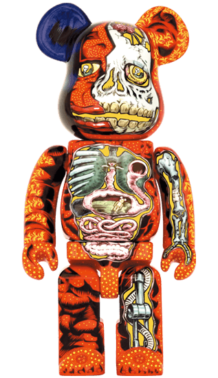 Kutani NAGNAGNAG x COOP 2 400% BE@RBRICK