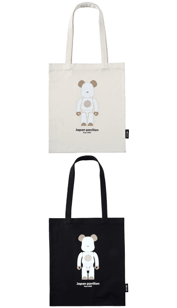 Osaka Kansai Expo Tote Bag (JP) M 100% BE@RBRICK