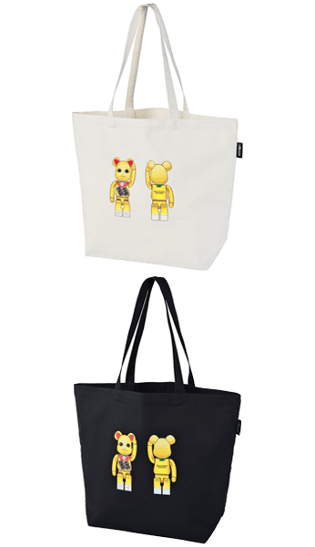 Osaka Kansai Expo Tote Bag (Maneki Neko) L 100% BE@RBRICK