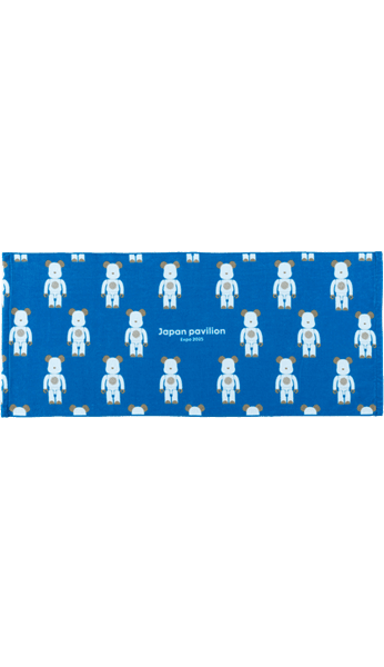 Osaka Kansai Expo Face Towel (JP) 100% BE@RBRICK