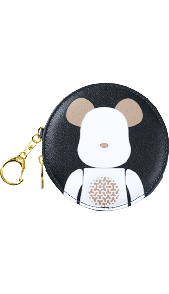 Osaka Kansai Expo Round Pouch (JP) 100% BE@RBRICK