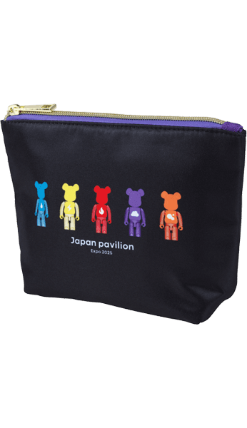 Osaka Kansai Expo Gusseted Pouch (Element) 100% BE@RBRICK
