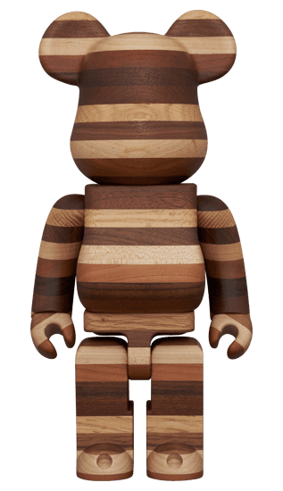 BE@RBRICK figure: Karimoku Horizon W Size
