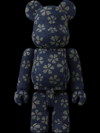 BE@RBRICK figure: Kimekomi Indigo Dye Sakura