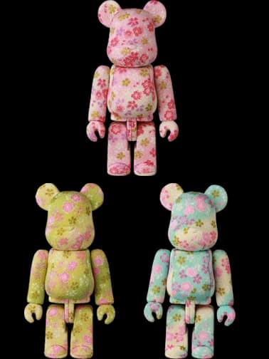 BE@RBRICK figure: Kimekomi Momo / Moe / Sora