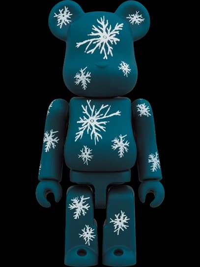 BE@RBRICK figure: Shiroibakugan x BE@RBRICK Snow Crystal