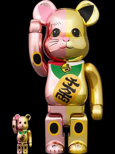 Maneki Neko — 金メッキ BE@RBRICK