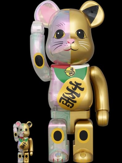 Maneki Neko — 金塗装 千万両 BE@RBRICK