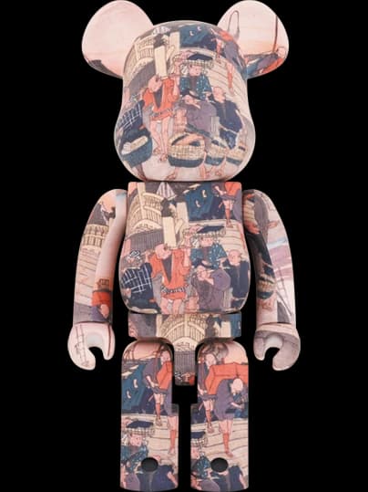 東京国立博物館 BE@RBRICK 歌川広重「東海道五十三次」日本橋 BE@RBRICK