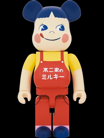 BE@RBRICK figure: Peko-chan Enamel Sign