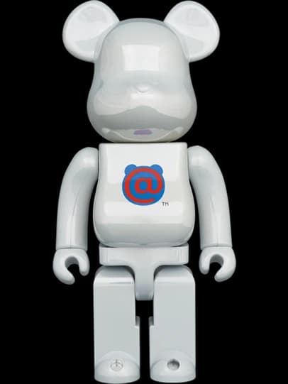 1st MODEL WHITE CHROME BE@RBRICK