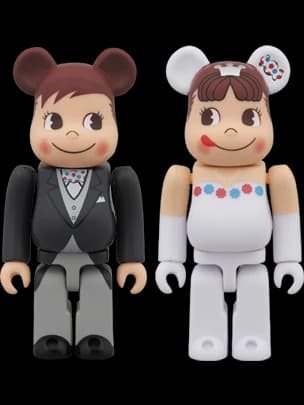 BE@RBRICK figure: Wedding Peko-chan & Poko-chan 2pc