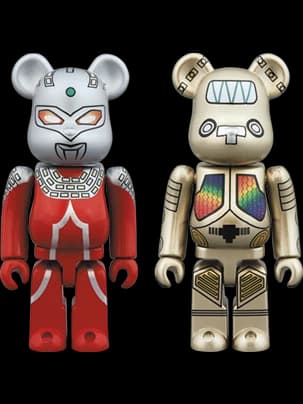 Ultraseven & King Joe 2-Pack BE@RBRICK