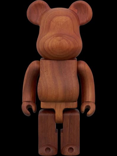 BE@RBRICK figure: Karimoku Padauk