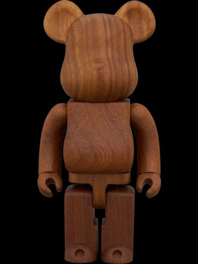 BE@RBRICK figure: Karimoku Iroko