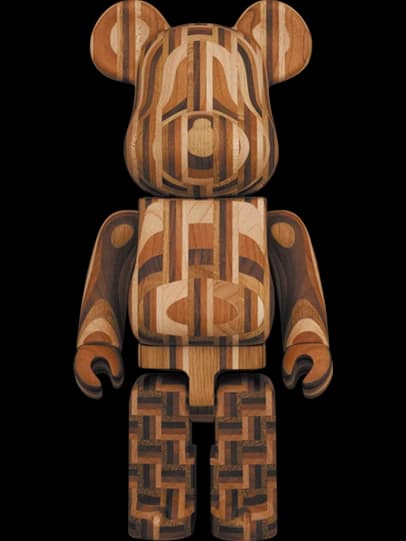 カリモク 寄木 2nd BE@RBRICK