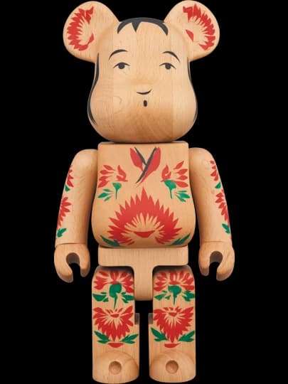 BE@RBRICK figure: Karimoku Kokeshi