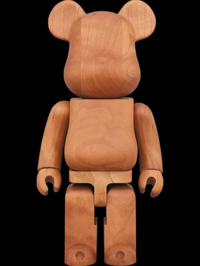 BE@RBRICK figure: Karimoku Burl Cherry