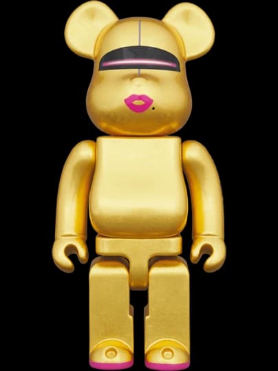 九谷BE@RBRICK HAJIME SORAYAMA(PURE GOLD LEAF) BE@RBRICK