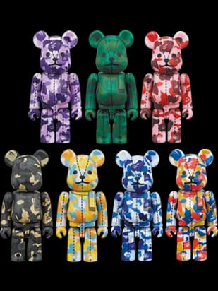 (r) 28th Anniversary Be@rbrick BAPE Camo #4 BE@RBRICK