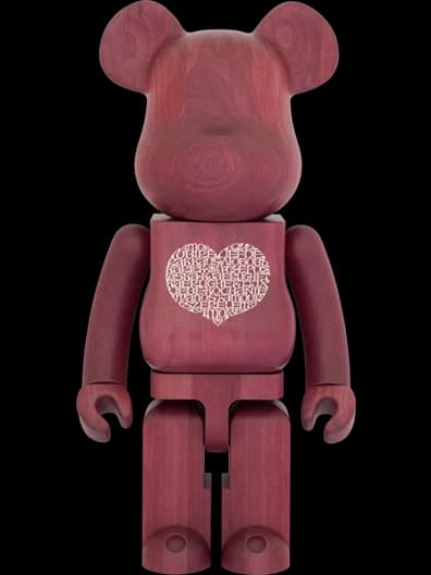 BE@RBRICK figure: Karimoku Alexander Girard International Love Heart