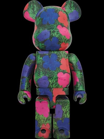 “Flowers” BE@RBRICK by Andy Warhol