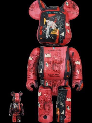 × Jean-Michel Basquiat #1 BE@RBRICK