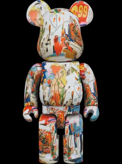 × Jean-Michel Basquiat #4 BE@RBRICK