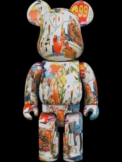 × Jean-Michel Basquiat #4 BE@RBRICK