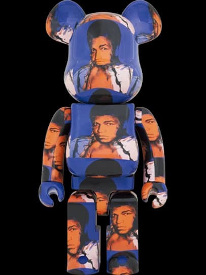 's Muhammad Ali(TM) BE@RBRICK by Andy Warhol