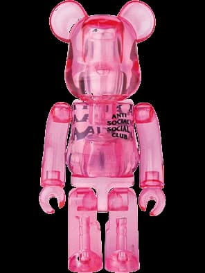 Anti Social Social Club (Artist) - Bearbrick Series 38 by Medicom Toy BE@RBRICK
