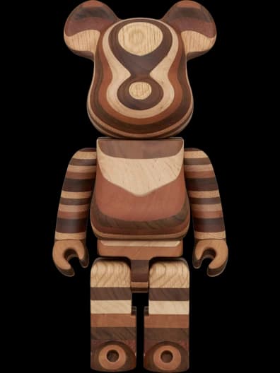 BE@RBRICK figure: Karimoku ASLOPE60° Front Side