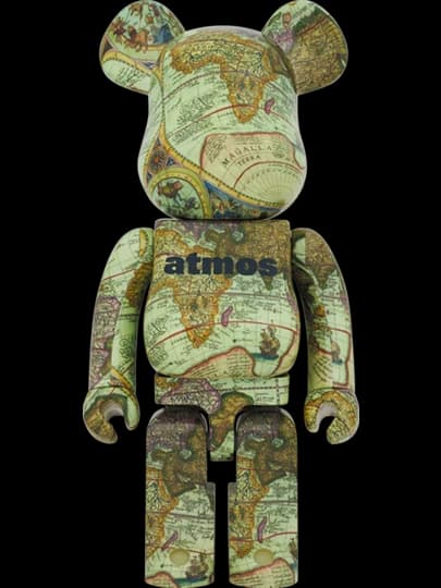 Aged Map BE@RBRICK
