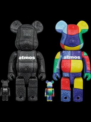 Bandana & Black/multi BE@RBRICK