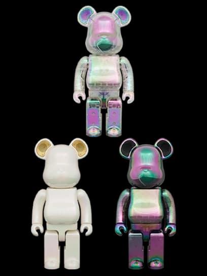 Portable Bluetooth(R) Speaker CRYSTAL HALO/PEARL MIRAGE/BLACK AURORA BE@RBRICK