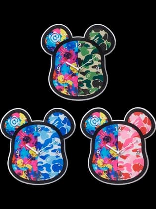 Mn Be@r Wall Clock BE@RBRICK