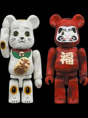 (R) 招き猫 & 達磨 2PACK BE@RBRICK