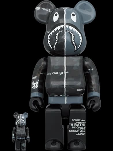 (r) Cdg Camo Shark BE@RBRICK