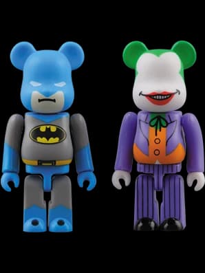 BE@RBRICK figure: Batman & Joker