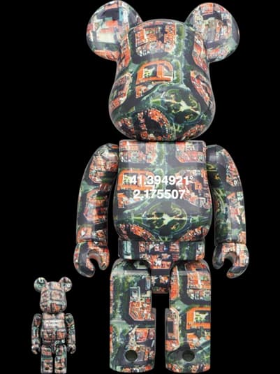 Benjamin Grant「OVERVIEW」 BARCELONA BE@RBRICK by Benjamin Grant