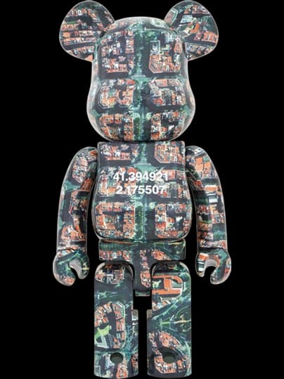 Benjamin Grant「OVERVIEW」 BARCELONA BE@RBRICK by Benjamin Grant